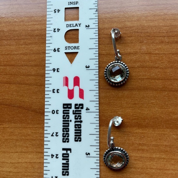 Pandora's "Autumn Skies" earrings - RETIRED - Picture 2 of 9